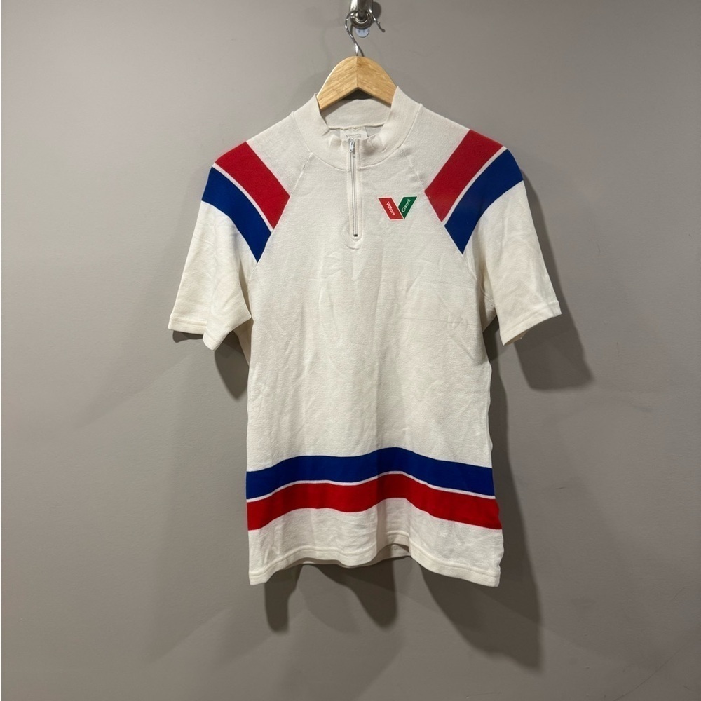 Vintage Vittore Gianni Racing Cycling Bike Jersey ~ Milano Italy